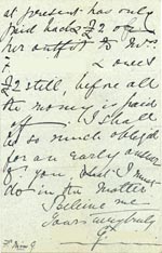 Image of Case 3695 4. Letter from E's employer 19 March 1898
 page 4