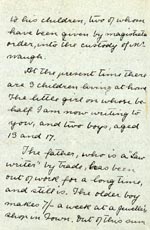 Image of Case 3737 2. Letter from New Southgate vicarage 25 May 1893
 page 2