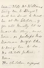 Image of Case 3737 5. Letter from Mrs Fenton The Grange, Hillingdon 8 June 1893
 page 2