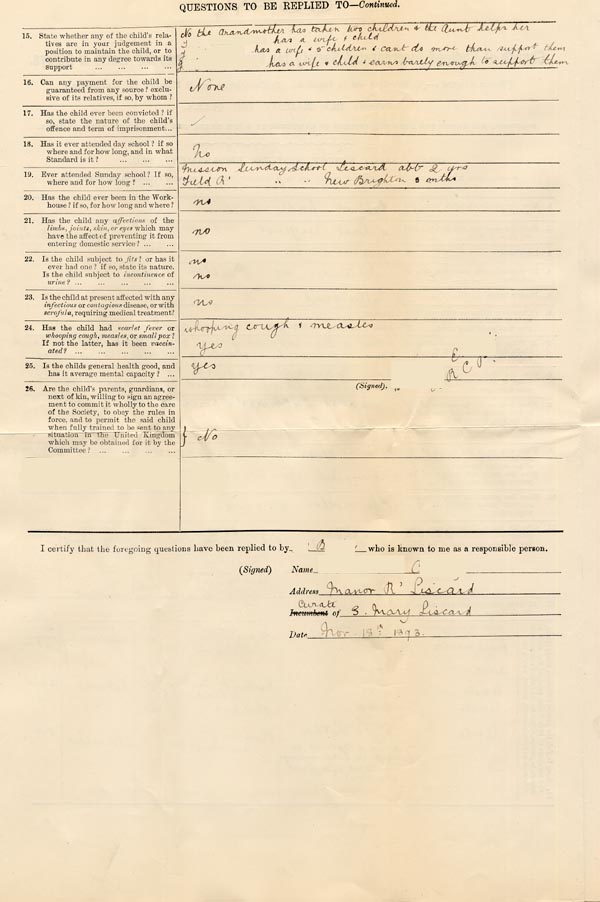 Large size image of Case 4171 3. Copy of application for G.  18 November 1893
 page 2