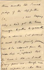 Image of Case 4171 24. Letter from Mrs B. asking if the boys could remain in the Home a little longer  15 March 1901
 page 2
