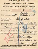 Image of Case 4199 3. Notice of change of situation  23 January 1904
 page 2