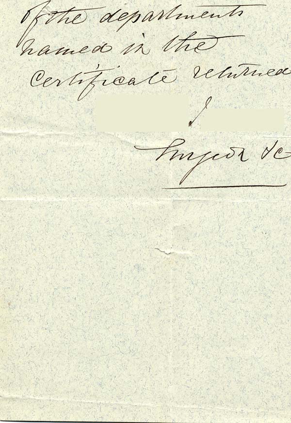Large size image of Case 4220 5. Medical Report on R. 17 August 1899
 page 2