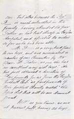 Image of Case 4314 2. Letter from S. Rogers, Honorary Secretary of the Gordon Boys Home, Croydon. [part of the letter appears to be missing]  5 June 1894
 page 2