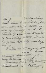 Image of Case 4488 5. Letter from Miss Parker 19 March 1895
 page 2