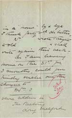Image of Case 4488 9. Letter from Mrs Parker 25 October 1895
 page 3
