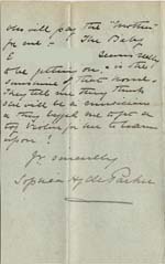 Image of Case 4488 9. Letter from Mrs Parker 25 October 1895
 page 4