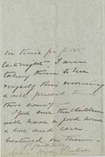 Image of Case 4488 10. Letter from Mrs Parker c. 27 October 1895
 page 2