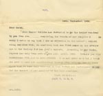 Image of Case 4664 5. Copy of letter from Edward Rudolf 14 September 1900
 page 1