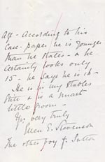 Image of Case 4751 11. Letter from F's employer to Edward Rudolf  11 October 1900
 page 2
