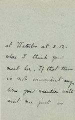 Image of Case 5008 4. Letter from Miss Hall Hall 22 July c. 1895
 page 2
