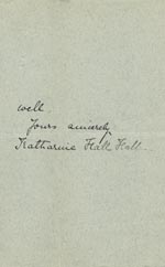 Image of Case 5008 4. Letter from Miss Hall Hall 22 July c. 1895
 page 3