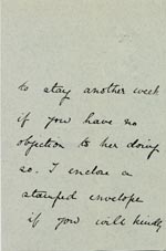 Image of Case 5008 11. Letter from Miss Hall Hall16 July 1896
 page 2