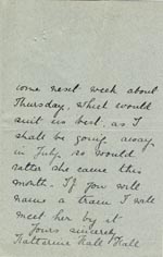 Image of Case 5008 13. Letter from Miss Hall Hall 10 June 1898
 page 3