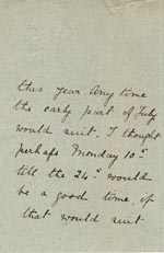 Image of Case 5008 15. Letter from Miss Hall Hall to Miss Woolley, Mildenhall Home 21 June 1899
 page 2