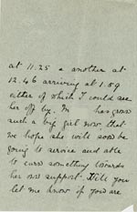 Image of Case 5008 18. Letter from Miss Hall Hall 18 July 1899
 page 2