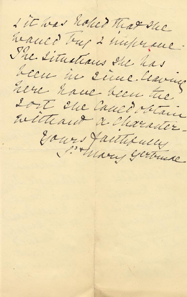 Large size image of Case 5504 9. Letter from a former employer of C c. 25 April 1906
 page 2