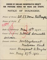 Image of Case 5504 5. Notice of discharge 27 May 1901
 page 2