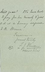 Image of Case 5504 6. Letter from St Michael's Home 29 February 1904
 page 2