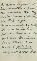 Image of Case 5959 7. Letter from the Atlay Orphanage agreeing to take F.  23 April 1897
 page 3