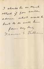 Image of Case 6001 14. Letter from Miss Williams about J's future  11 October 1907
 page 3