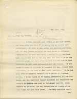 Image of Case 6001 32. Copy letter from Revd Edward Rudolf suggesting J's possible transfer to the Poor Law Guardians  2 June 1909
 page 1