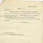 Image of Case 6001 50. Copy letter from Revd Edward Rudolf  3 June 1913
 page 1