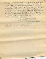 Image of Case 6001 58. Letter from the Standon Farm Home about J's possible removal to the care of the Poor Law authorities in Stone, Staffordshire  9 October 1914
 page 2
