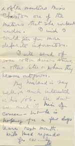 Image of Case 6024 5. Letter from Mrs B. about A's past history  13 June 1941
 page 2