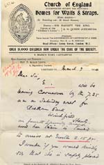 Image of Case 6334 8. Letter concerning E's travel arrangements  9 March 1904
 page 1