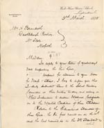 Image of Case 6351 4. Letter from Mr A.I. Wiley, Supt. of West Ham Union to Mrs Brandreth 3 March 1898
 page 1