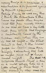 Image of Case 6424 15. Letter from Miss Snowden saying that if A. went to live with her aunt she would eventually return to her mother and face (quote)almost certain ruin(unquote)  14 August 1902
 page 2