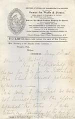 Image of Case 6428 6. Letter from the Tattenhall Home mentioning that J. will arrive that day  5 May 1898
 page 1