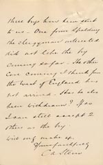 Image of Case 6537 12. Letter from Mr C.A. Stein accepting H.  3 July 1900
 page 2