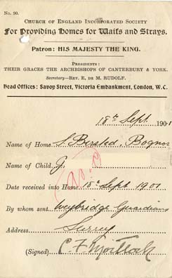 Large size image of Case 8455 7. Postcard detailing admission details  18 September 1901
 page 2