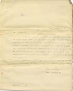 Image of Case 8587 5. Letter to Revd S. accepting E. for St Nicholas' Home  14 November 1901
 page 1