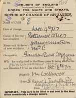 Image of Case 8625 31. Notice of change of situation  9 December 1912
 page 2