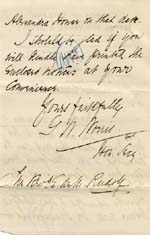 Image of Case 9279 7. Letter from the Liverpool Branch of the Waifs and Strays' Society arranging for G's admission to the Scholfield Home  19 November 1902
 page 2