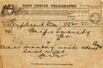 Image of Case 9309 18. Telegram sent from Byfleet Station  9 May 1903
 page 1