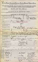 Image of Case 9315 1. Application to Waifs and Strays' Society  27 December 1902 [It seems likely that this date should be 27 November 1902]
 page 1