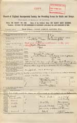 Image of Case 9315 2. Copy of the above form  27 November 1902
 page 1