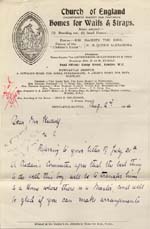 Image of Case 9350 6. Letter from Miss Beatrice Wilkinson requesting C. be transferred to a Home with a Master  2 August 1904
 page 1