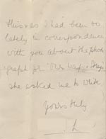 Image of Case 9380 5. Part of a letter about S's life since leaving the Birkenhead Home  14 November 195
 page 4