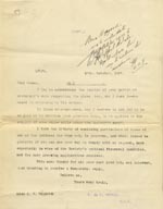 Image of Case 9402 7. Copy letter to Miss Hopgood asking her to continue supporting other children in the Society's care  18 October 1907
 page 1
