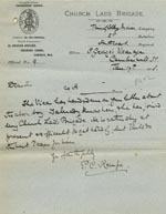 Image of Case 9402 9. Letter from St George, Camberwell about H.  17 January 1908
 page 1