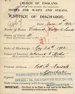 Image of Case 9467 2. Notice of Discharge  4 June 1912
 page 2