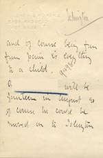 Image of Case 9498 12. Letter from St Martin's suggesting A. be moved to Islington  12 June [1907]
 page 2