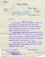 Image of Case 9498 27. Letter from the Devizes Union asking if A. still needed maintenance payments as it had been estimated that he should be in work by August  27 October 1910
 page 1