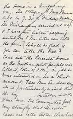 Image of Case 9616 3. Letter from the Honorary Secretary of the Leicester Home, Mrs Frances Faire  23 February 1903
 page 2