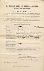 Image of Case 9627 4. Medical certificate  7 May 1903
 page 1